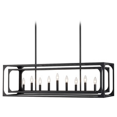 Easton Matte Black Linear Light by Z-Lite