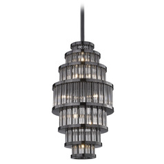 Waldorf Collection Pendant in Polished Gunmetal by Avenue Lighting