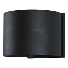 Curve Black LED Outdoor Wall Light by Access Lighting