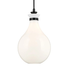 Laria 14-Inch Pendant in Black by Kichler Lighting 