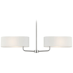 Designers Fountain Midtown Polished Nickel Island Light
