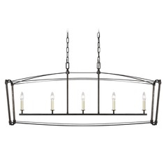 Thayer Smith Steel Chandelier by Visual Comfort Studio