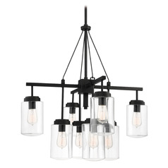 Crosspoint Espresso Outdoor Chandelier by Craftmade Lighting
