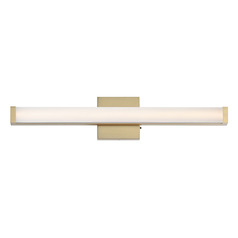 Maxim Lighting Spec 5cct Natural Aged Brass LED Vertical Bathroom Light