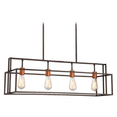 Lake Forest Bronze & Copper Linear Light by Nuvo Lighting