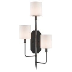 Knowsley Wall Sconce in Oil Rubbed Bronze by Currey & Company