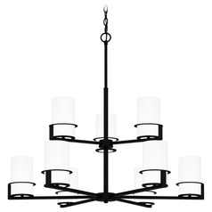 Quoizel Lighting Seymour Matte Black Chandelier