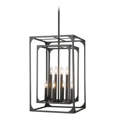 Easton Matte Black Pendant by Z-Lite