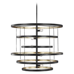 Celeste Aged Iron Chandelier by Generation Lighting