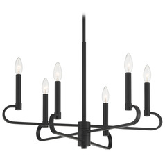 Designers Fountain Summit Matte Black Chandelier