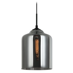 Irresistible Organic Charm Black Pendant by Matteo Lighting