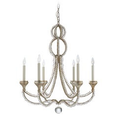 Niermann Weeks Milan Chandelier in Venetian Silver by Visual Comfort Signature