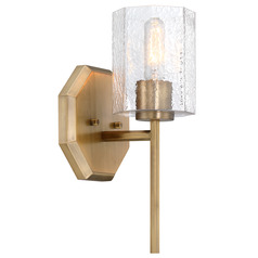 Designers Fountain Haven Old Satin Brass Sconce