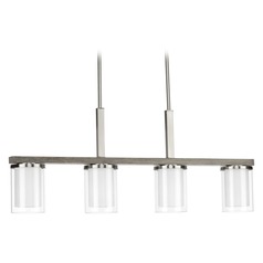 Mast Brushed Nickel Island Light by Progress Lighting