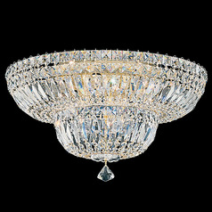 Schonbek Worldwide Lighting Petit Crystal Deluxe Aurelia Flushmount Light