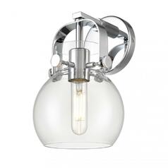 Pilaster II Wall Sconce in Polished Chrome by Innovations Lighting