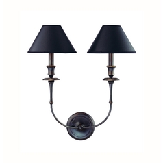 Jasper Double Wall Sconce in Old Bronze by Hudson Valley Lighting
