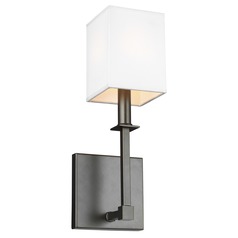 Quinn Antique Bronze Sconce by Visual Comfort Studio