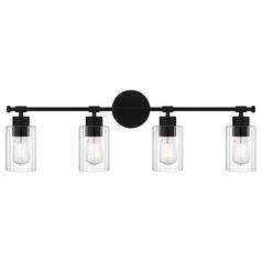 Quoizel Lighting Caputo Matte Black Bathroom Light