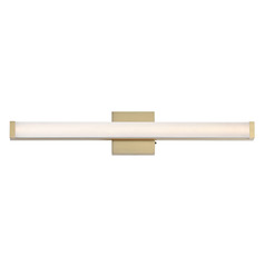 Maxim Lighting Spec 5cct Natural Aged Brass LED Vertical Bathroom Light