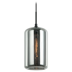 Irresistible Organic Charm Black Pendant by Matteo Lighting