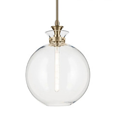 Laria 15-Inch Round Pendant in Champagne Bronze by Kichler Lighting