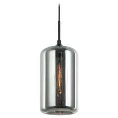 Irresistible Organic Charm Black Pendant by Matteo Lighting