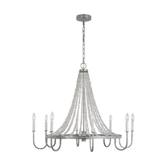 Alexa Hampton 36-Inch Leon Salt Mist Chandelier by Visual Comfort Studio