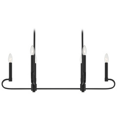Designers Fountain Summit Matte Black Island Light