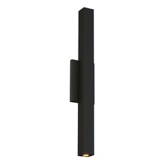 Sean Lavin Chara 26-Inch LED Outdoor Wall Light in Black by Visual Comfort Modern