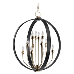 Dresden 12-Light Orb Chandelier in Old Bronze by Hudson Valley Lighting