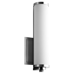 Tempus 13-Inch LED Wall Sconce in Polished Nickel by Oxygen Lighting