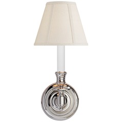 Studio VC French Sconce in Polished Nickel by Visual Comfort Signature