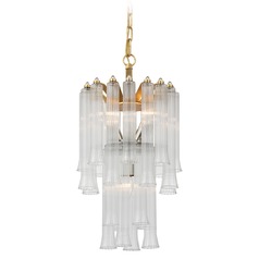 Julie Neill Lorelei Petite Chandelier in Gild by Visual Comfort Signature