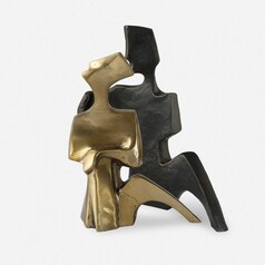 The Uttermost Company Matthew Williams Affection Bronze & Gold Sculpture