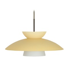 Besa Lighting Trilo Bronze LED Pendant Light