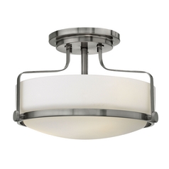 Harper 14.50-Inch Flush Mount in Brushed Nickel by Hinkley Lighting