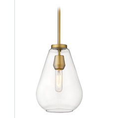 Ayra Olde Brass Mini Pendant by Z-Lite
