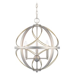 Brandywine Silver Ridge 3-Light Pendant by Progress Lighting