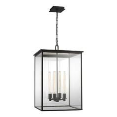 Chapman & Meyers 29.63-Inch Freeport Heritage Copper Pendant by Visual Comfort Studio