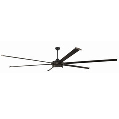Prost 120-Inch Espresso LED Ceiling Fan by Craftmade Lighting
