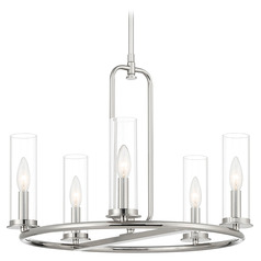 Designers Fountain Hudson Heights Polished Nickel Chandelier