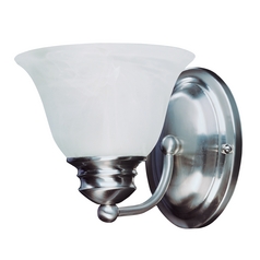 Malaga Satin Nickel Sconce by Maxim Lighting
