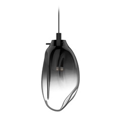 Modern Black LED Pendant by Sonneman Lighting