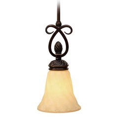 Torbellino Cordoban Bronze Mini Pendant by Golden Lighting
