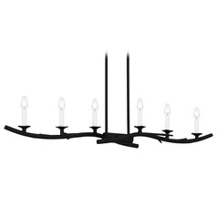 Quoizel Lighting Oakley Earth Black Island Light