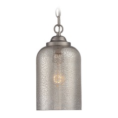 Bally Pendant in Satin Nickel by Savoy House
