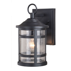 Vaxcel Lighting Southport Matte Black Outdoor Wall Light