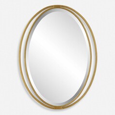 Rhodes Oval 24.25-Inch Decorative Mirror