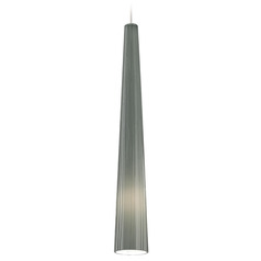 Zenith Large Freejack Pendant in Satin Nickel by Visual Comfort Modern